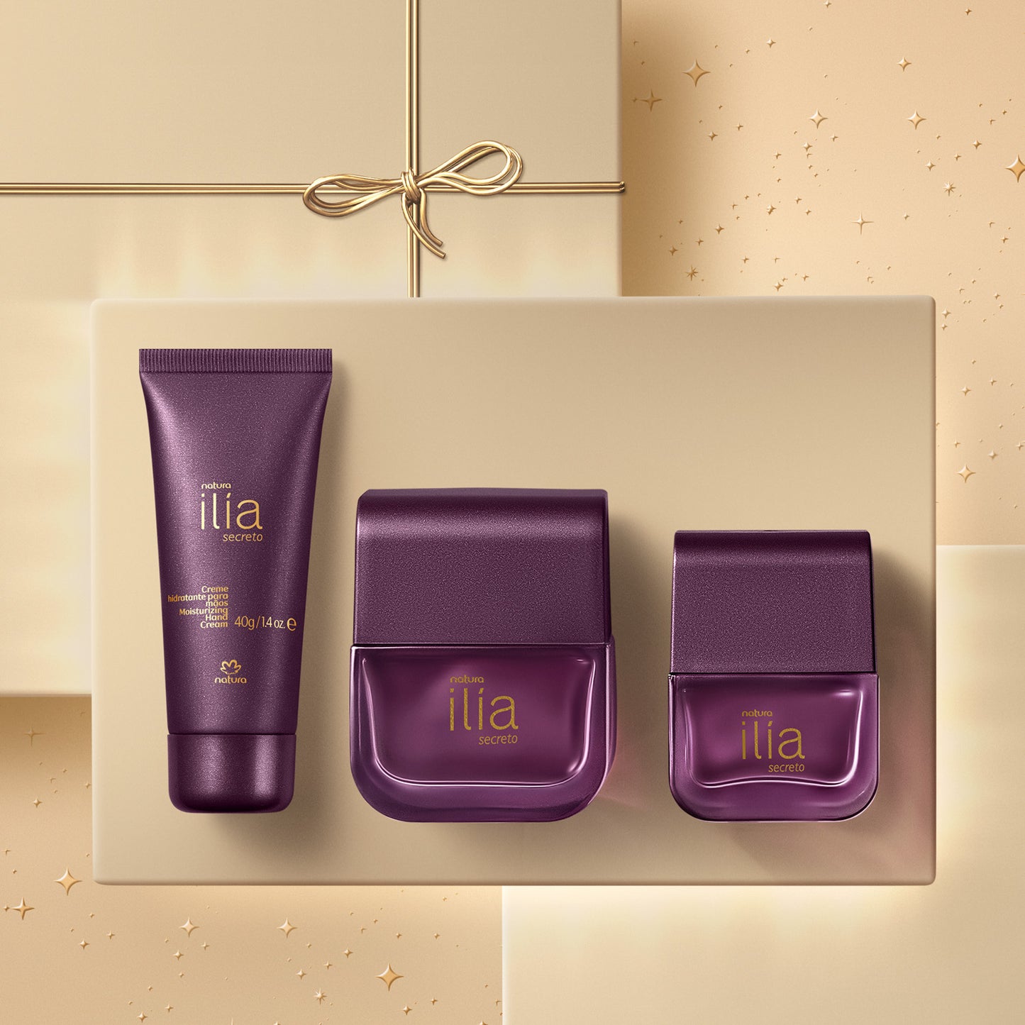 AR-002 - Natura Kit Presente Natura Ilía Secreto (3 produtos)