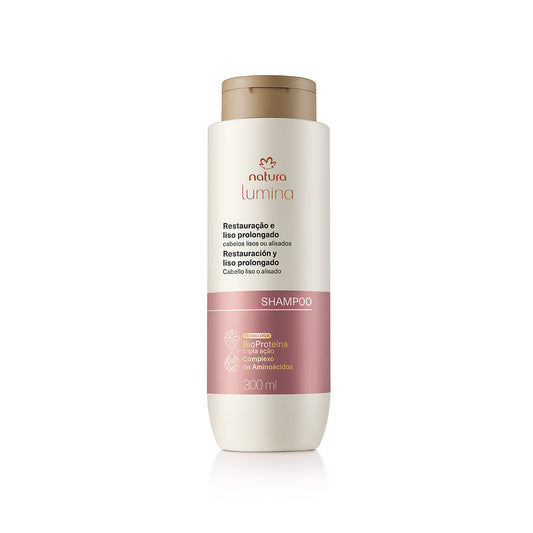AR 035 - Natura Shampoo Lumina Restaurador para Restauração e Liso Prolongado