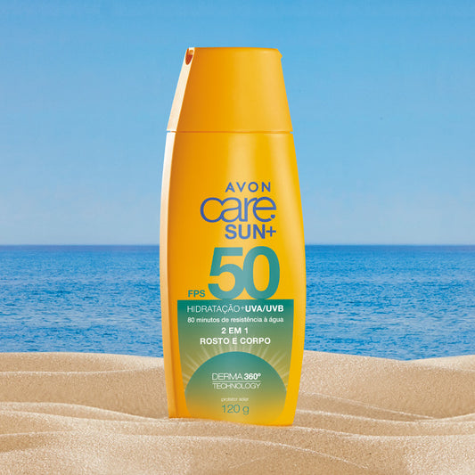 AR-020 Protetor Solar Rosto e Corpo FPS 50 Avon
